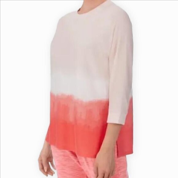 Secret Treasures Top 3/4 Sleeves 3 Tones Women's M - Picture 5 of 7